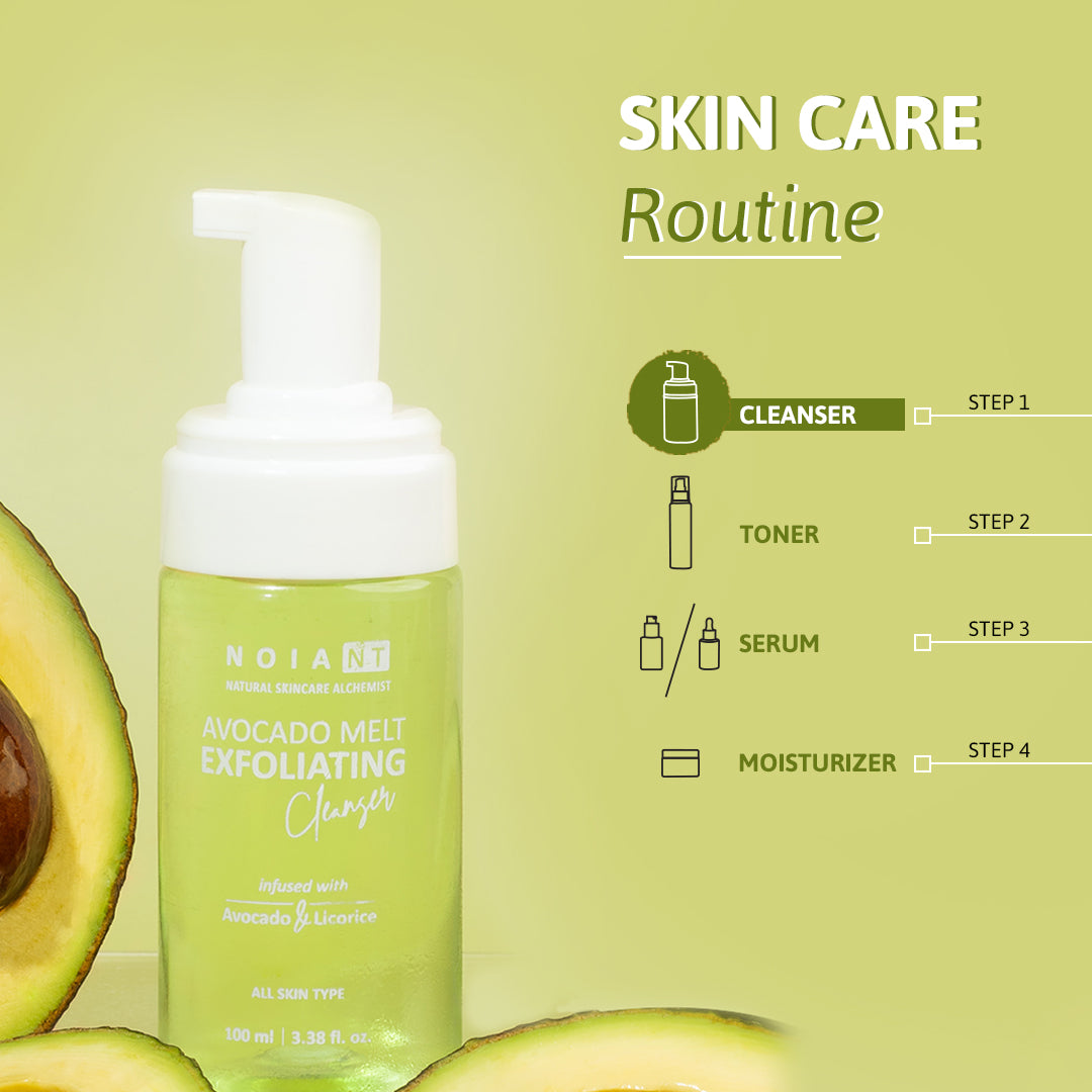 Daily skin care routine