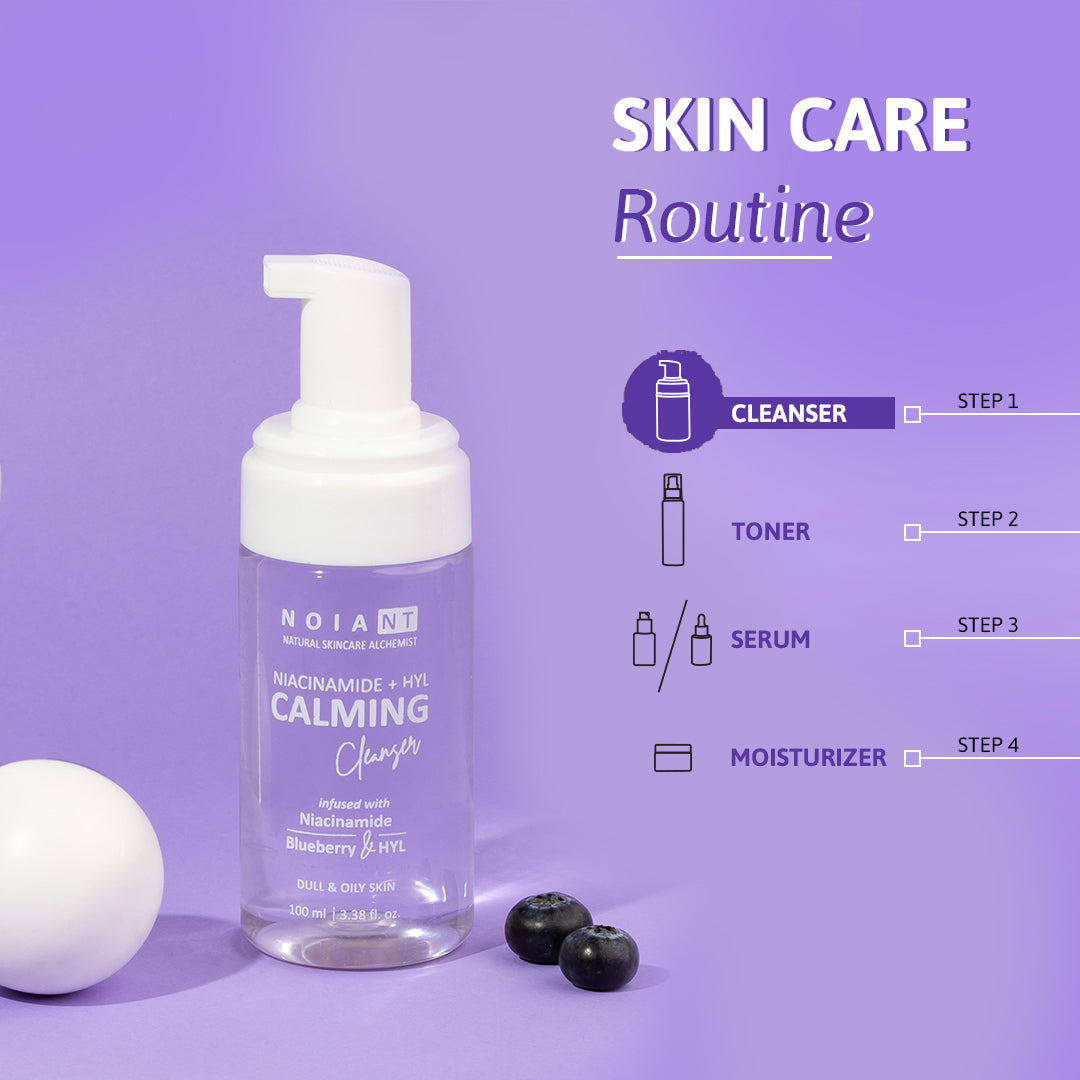 Daily skin care routine