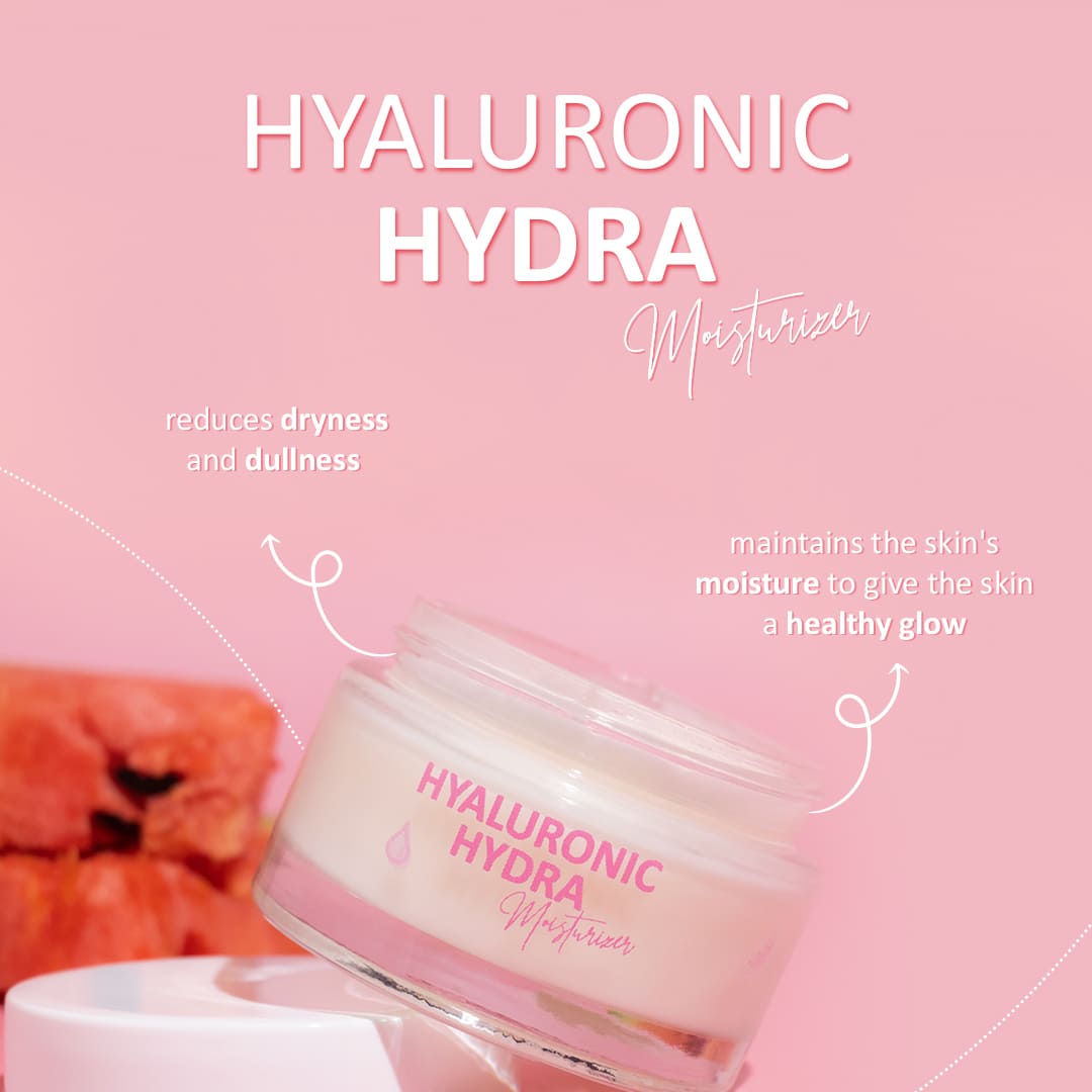 PACK OF 2 HYALURONIC HYDRA MOISTURIZER WITH 1% HYL & WATERMELON