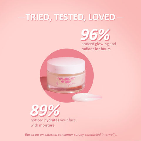 HYALURONIC HYDRA MOISTURIZER WITH 1% HYL & WATERMELON