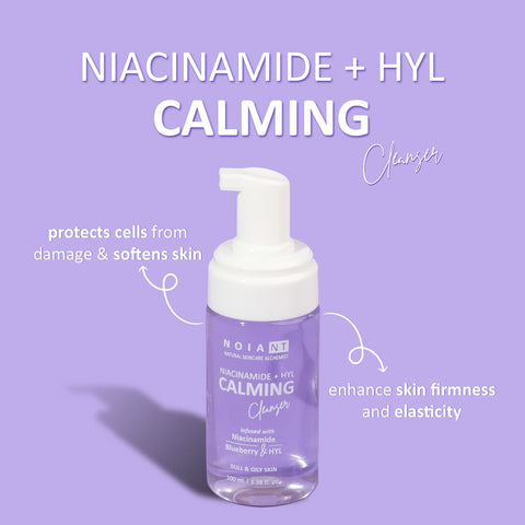 NIACINAMIDE + HYL CALMING FOAMING CLEANSER